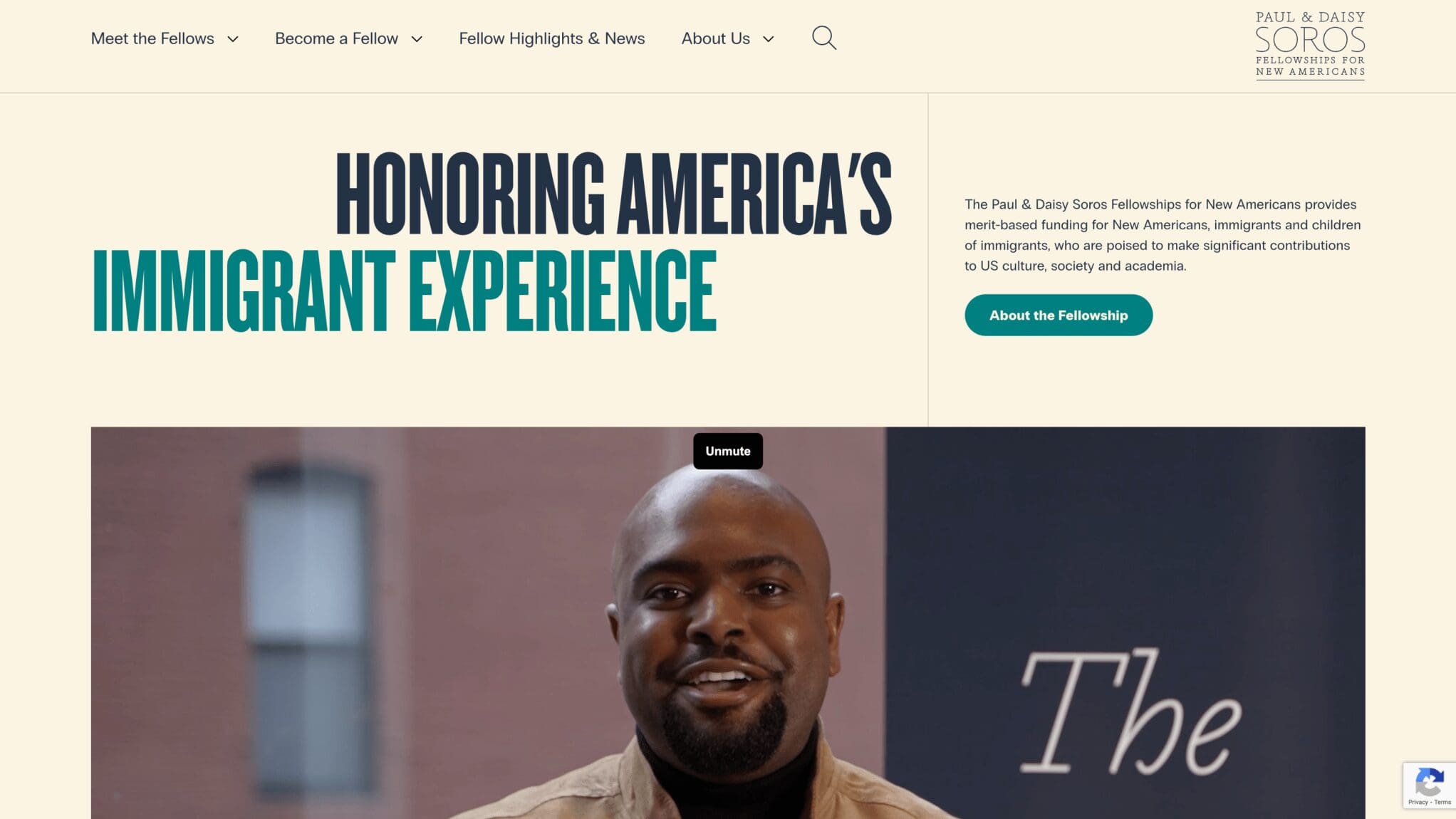 Paul & Daisy Soros Fellowships for New Americans