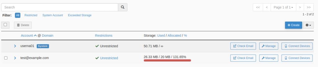 Kesalahan Email – Kuota Kotak Surat Terlampaui