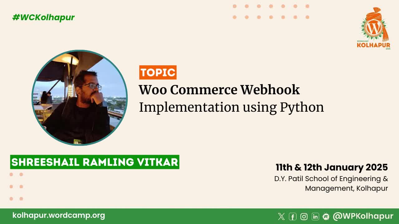 Implementasi Webhook WooCommerce menggunakan Python
