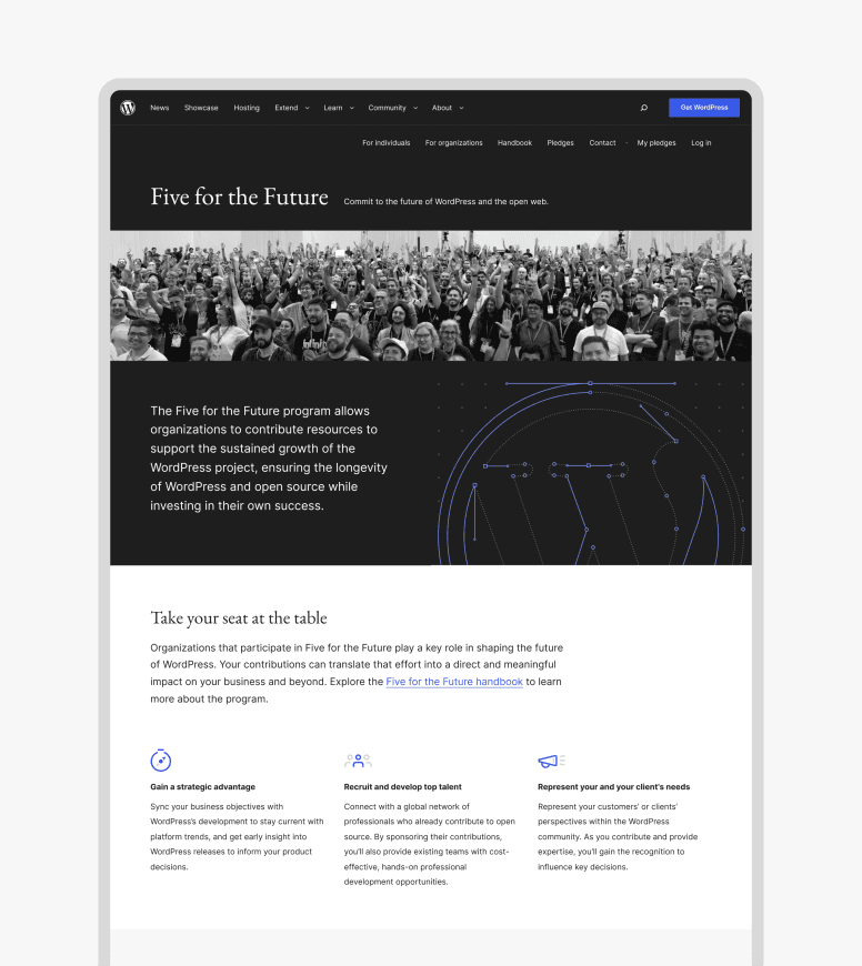 X-post: Situs Five for the Future mendapatkan penyegaran