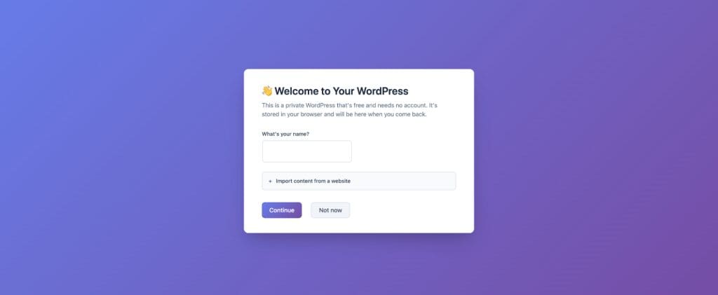 Your Browser Becomes Your WordPress