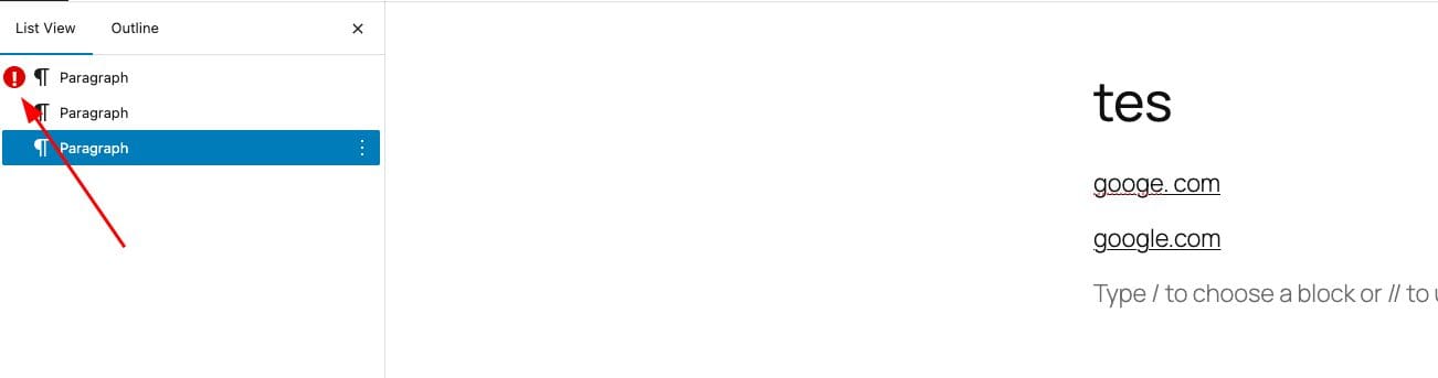 Balas ke: Pemeriksaan Tautan Tidak Valid