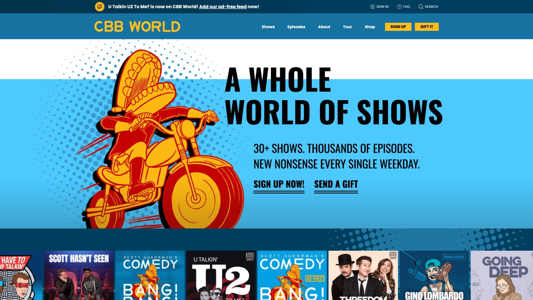Comedy Bang! Bang! World